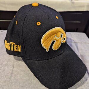 Big 10 Iowa Hawkeyes Top of the World Hat